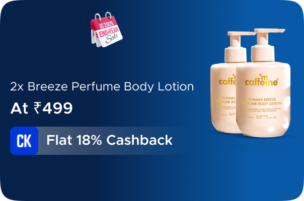 mCaffeine: Buy 2 X Breeze Perfume Body Lotion worth mCaffeine: Buy 2 X Breeze Perfume Body Lotion worth